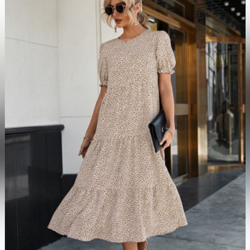 PRETTYGARDEN Women's Summer Casual Floral Boho Dress